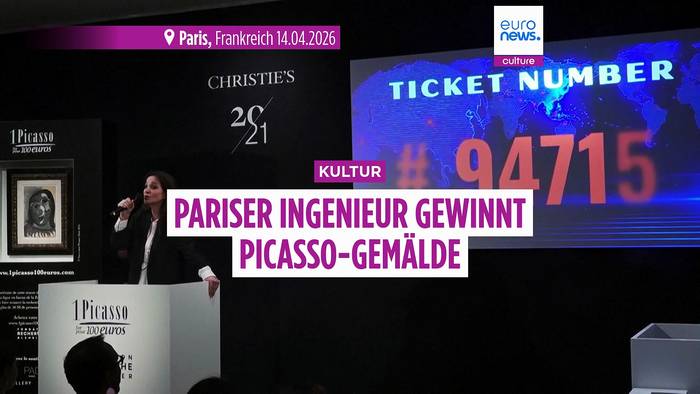 News video: Picasso für 100 Euro: Ingenieur gewinnt Kunstwerk im Millionenwert