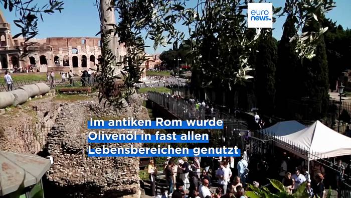News video: Olivenernte im Kolosseum: Roms Rückkehr zur urbanen Landwirtschaft