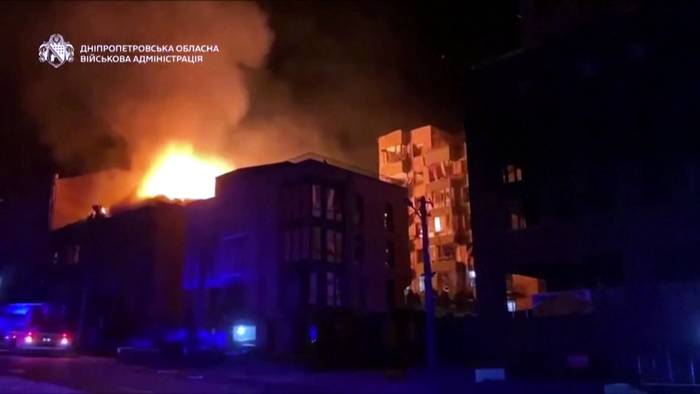 News video: Ukraine: Russische Angriffe auf Kyjiw, Odesa und Dnipro töten zwölf Menschen