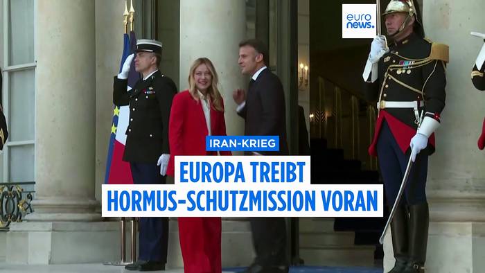 News video: EU-Spitzen treiben „defensive“ Mission voran – trotz Wiederöffnung der Straße von Hormus