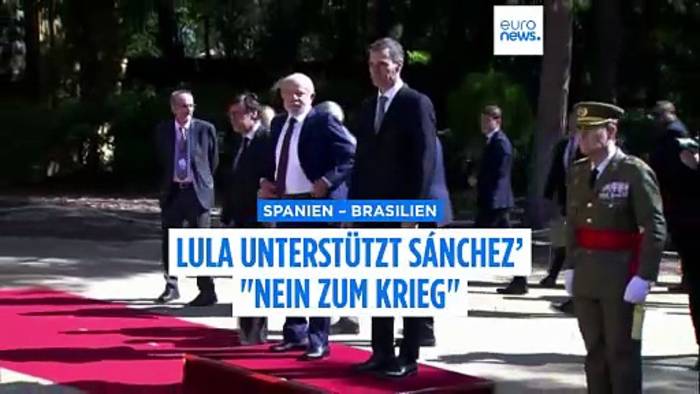 News video: Erster Spanien-Brasilien-Gipfel - Lula zu Sánchez: 
