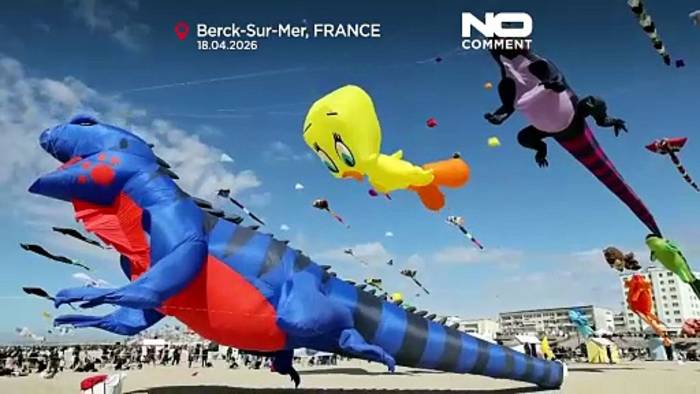 News video: Berck-sur-Mer startet 39. internationales Drachenfestival