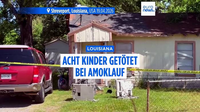 News video: Mann in Louisiana erschießt acht Kinder, davon sieben seiner eigenen