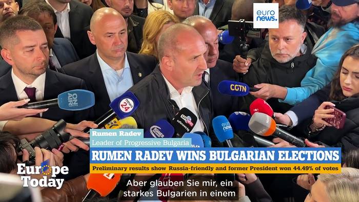 News video: Europe Today: russlandnaher Radev siegt in Bulgarien, Orbán will EU-Veto zu Ukrainekredit aufheben