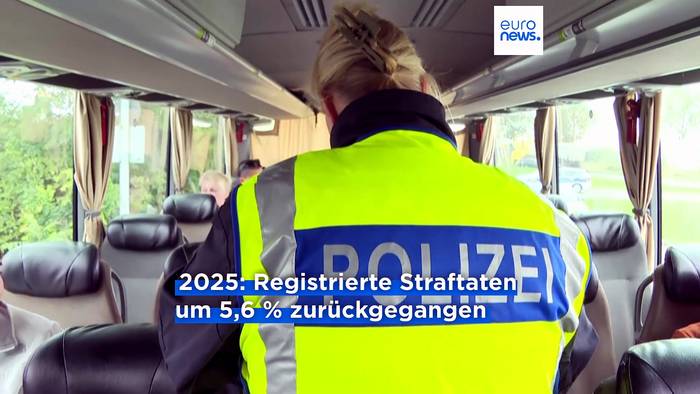 Video: Kriminalität in Deutschland sinkt – doch Zahl der Sexual- und Tötungsdelikte steigt