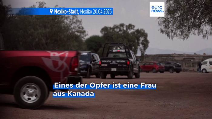 News video: Schüsse: Mindestens zwei Tote an der Mondpyramide bei Mexiko-Stadt
