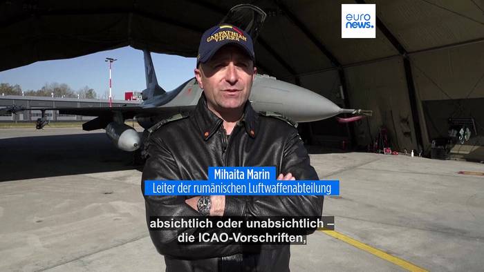 News video: NATO fängt russisches Militärflugzeug über der Ostsee ab