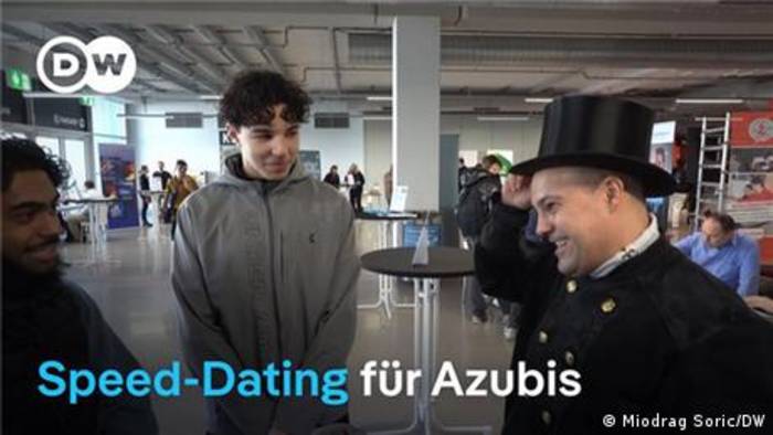 News video: Azubis mit Speed-Dating finden