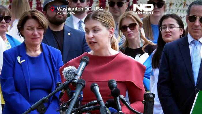 News video: 20.000 Teddybären in Washington erinnern an entführte ukrainische Kinder