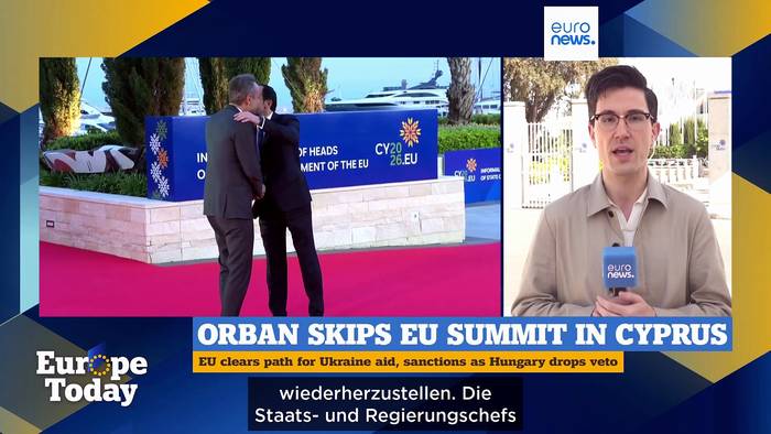 News video: Europe Today: Charles Michel im Euronews-Interview, EU-Spitzen beraten in Zypern über Krisen