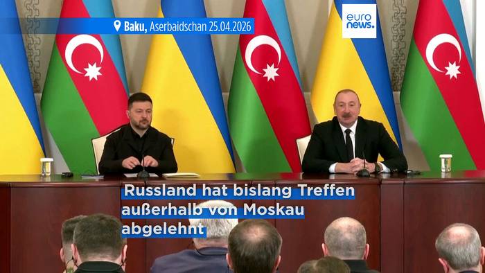 News video: Selenskyj in Baku: Sind bereit, Putin in Aserbaidschan zu treffen