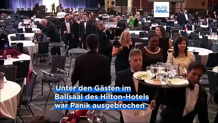 News video: Schüsse bei Trump-Dinner: Welt reagiert auf Angriff in Washington