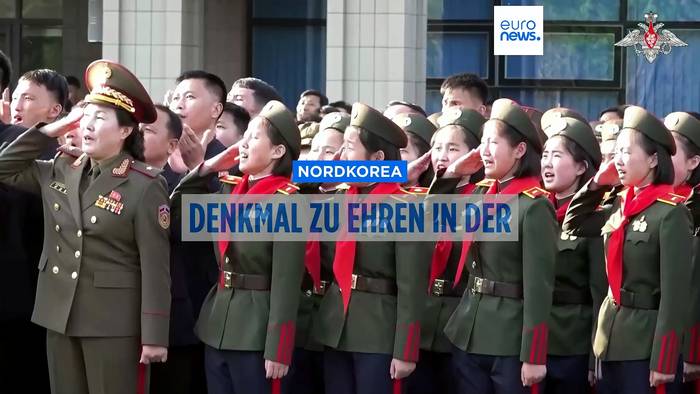 News video: Nordkorea gedenkt seiner Soldaten, die im Ukraine-Krieg gefallen sind