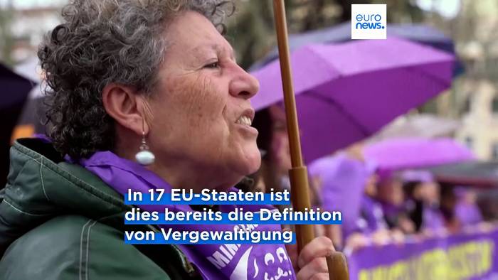 News video: Europäisches Parlament fordert, Vergewaltigung als Sex ohne Zustimmung zu definieren