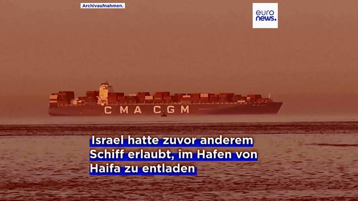 News video: Ukraine bittet Israel russischen Frachter mit gestohlenem Getreide zu beschlagnahmen