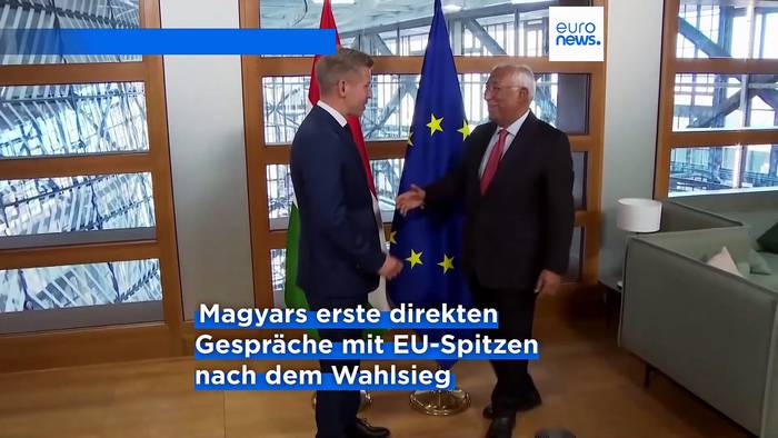 News video: EU-Gelder für Ungarn: Péter Magyar erwartet baldige Freigabe von Milliarden