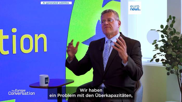 News video: EU-Handelschef: Bereit zu Gesprächen mit USA über Digitalregeln, aber ohne Abbau der Regeln