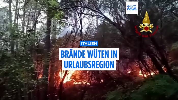 News video: Beliebtes Reiseziel der Deutschen betroffen: Über 3.000 Menschen in der Toskana evakuiert