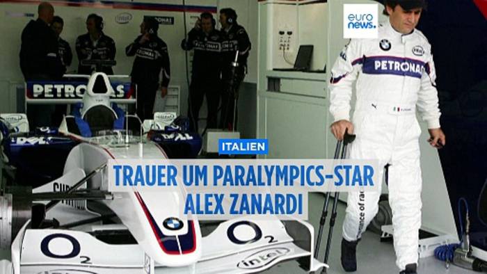 News video: Abschied von Alex Zanardi: Ex-Rennfahrer und Paralympics-Star stirbt mit 59
