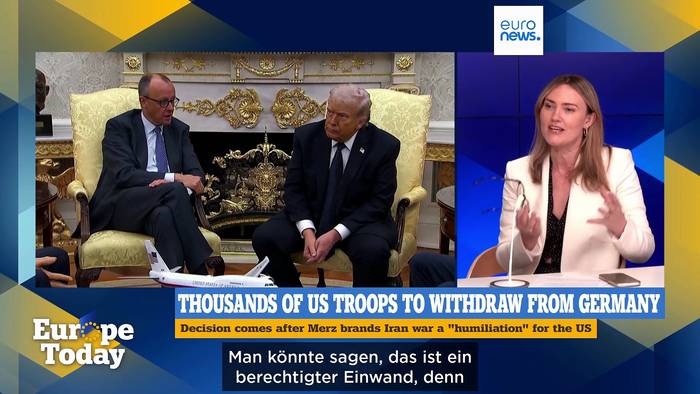 News video: Europe Today: Streit um US-Truppenabzug aus Deutschland und EPG-Gipfel in Armenien