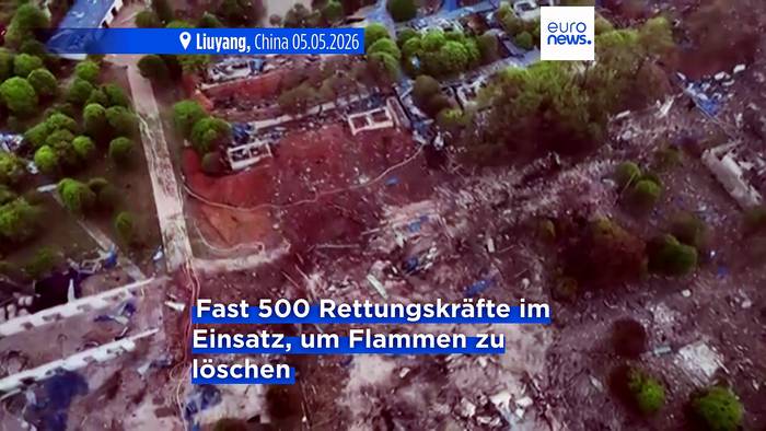 News video: Feuerwerksfabrik explodiert: Mindestens 21 Tote in China