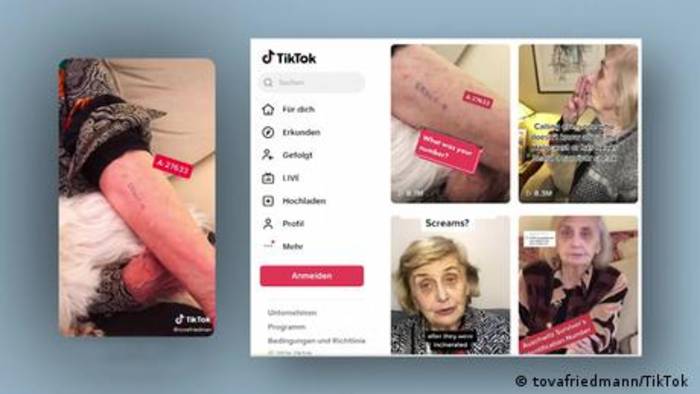 News video: Auschwitz-Überlebende geht auf Tiktok viral