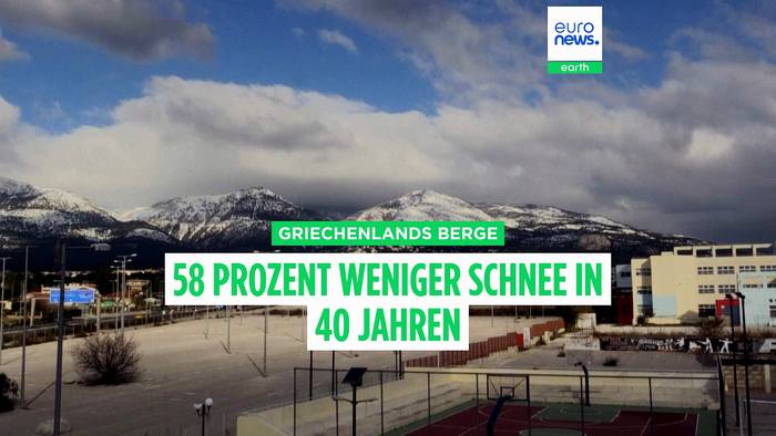 News video: Griechenlands Berge in der Krise: 58 Prozent weniger Schnee in 40 Jahren