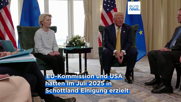 News video: EU ringt um Handelsdeal mit Trump - Zeitdruck wächst
