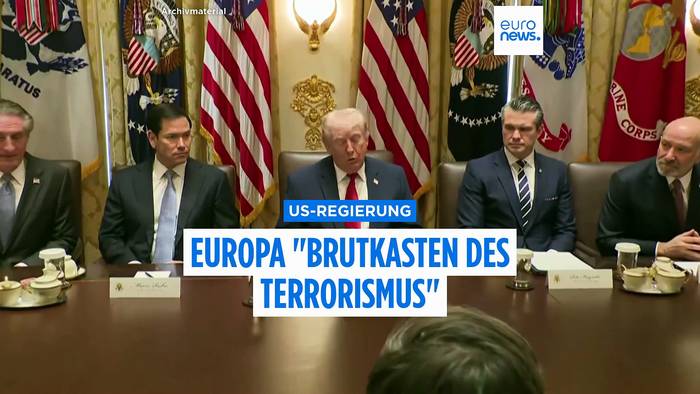 News video: Strategiepapier aus dem Weißen Haus: Trump bezeichnet Europa als 