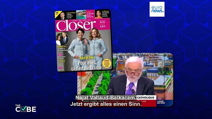 Video: Rechter französischer TV-Sender fällt auf KI-Bild von Politikerin rein
