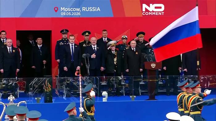 News video: Putin leitet Militärparade zum Tag des Sieges in Moskau unter strengen Sicherheitsvorkehrungen