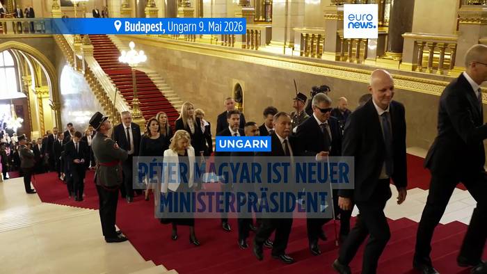 News video: Péter Magyar als Ministerpräsident von Ungarn vereidigt