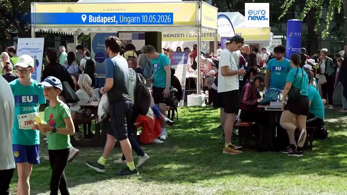 News video: Budapest feiert Europatag am 10. Mai - einen Tag nach Regierungswechsel in Ungarn