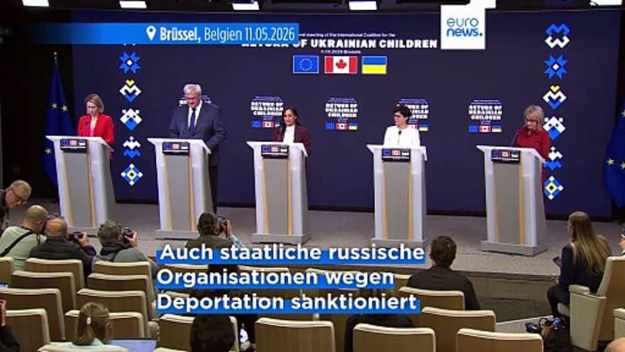 News video: EU verhängt Sanktionen gegen Russland wegen Deportation ukrainischer Kinder