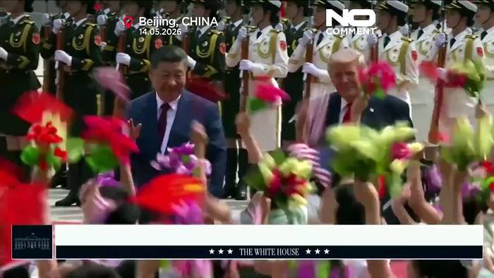 News video: Trump in Peking: China und USA wollen belastete Beziehungen stabilisieren