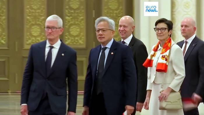 News video: Elon Musk bringt Sohn X Æ A-Xii zum Spitzentreffen mit Chinas Premier