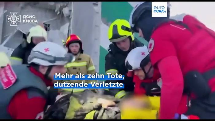 News video: 1560 Drohnen in 24 Stunden: Russland greift Ukraine Tag und Nacht an