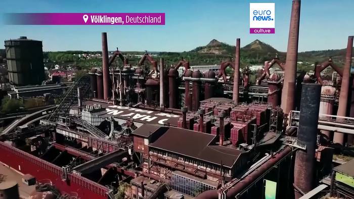 News video: Urban Art Biennale: Zeitgenössische Kunst im Welterbe Völklinger Hütte