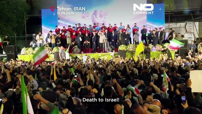 Video: Iran-Team Richtung WM 2026: „Tod den USA“-Rufe in Teheran