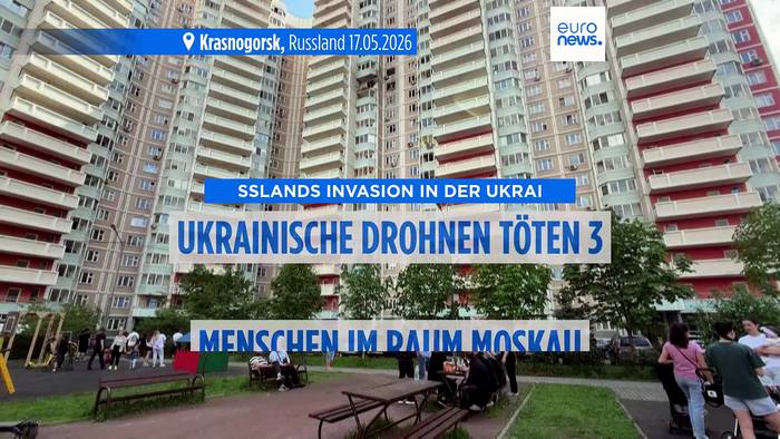 News video: Größter ukrainischer Drohnenangriff seit Kriegsbeginn: Drei Tote nahe Moskau