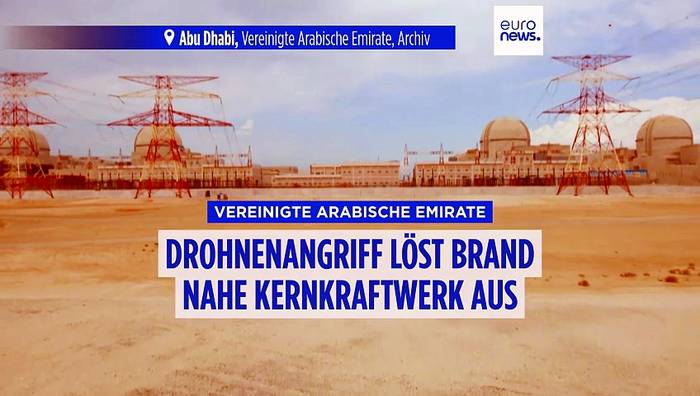 News video: VAE: Drohnenangriff löst Brand nahe Atomkraftwerk aus – Waffenruhe mit Iran wankt