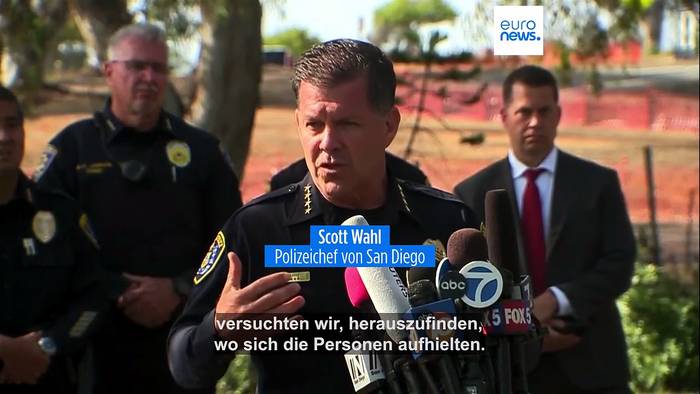News video: Drei Tote bei Schusswaffenangriff auf Moscheegelände in San Diego