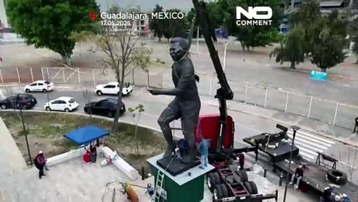 Video: Riesige Pelé-Statue vor Stadion für WM 2026 aufgestellt