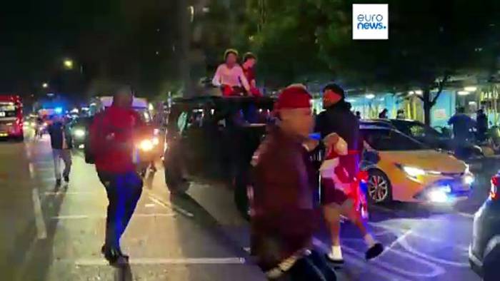 News video: Video: Arsenal-Fans feiern ersten Premier-League-Titel seit 22 Jahren