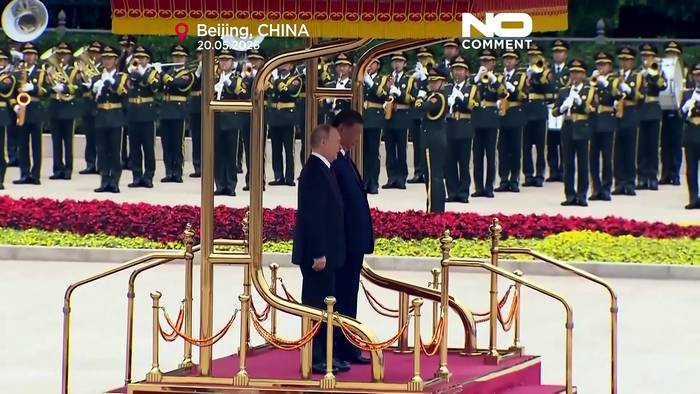 News video: Chinas Staatschef Xi empfängt Putin mit Willkommenszeremonie