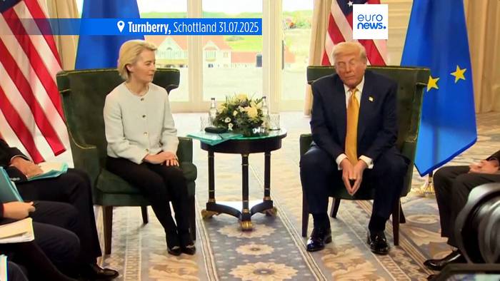Video: Unter Druck von Trump: EU billigt Handelsabkommen mit USA