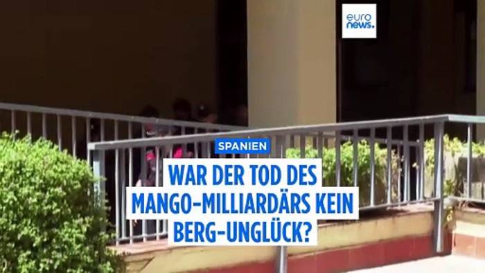 News video: Geld, Liebe und Mord: War der Tod des Mango-Milliardärs kein Unfall in den  Bergen?