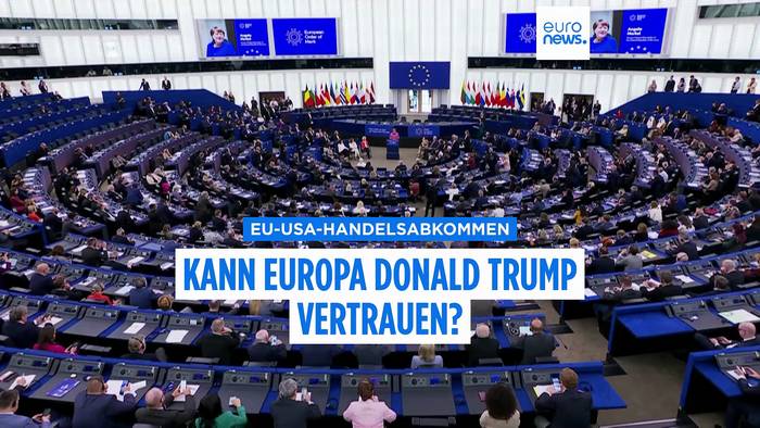 News video: Chefunterhändler Bernd Lange zum Handelsdeal: EU hat weitere Maßnahmen gegen Trump und USA parat