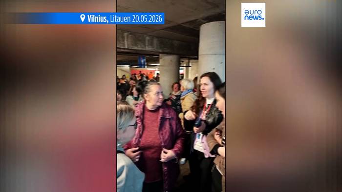 News video: „Sucht sofort Schutz“: Drohnenalarm an Belarus-Grenze legt Flughafen Vilnius lahm