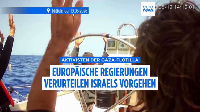 News video: Geschlagen und gefesselt: Empörung in Europa über Israels Minister wegen Video von Gaza-Aktivisten